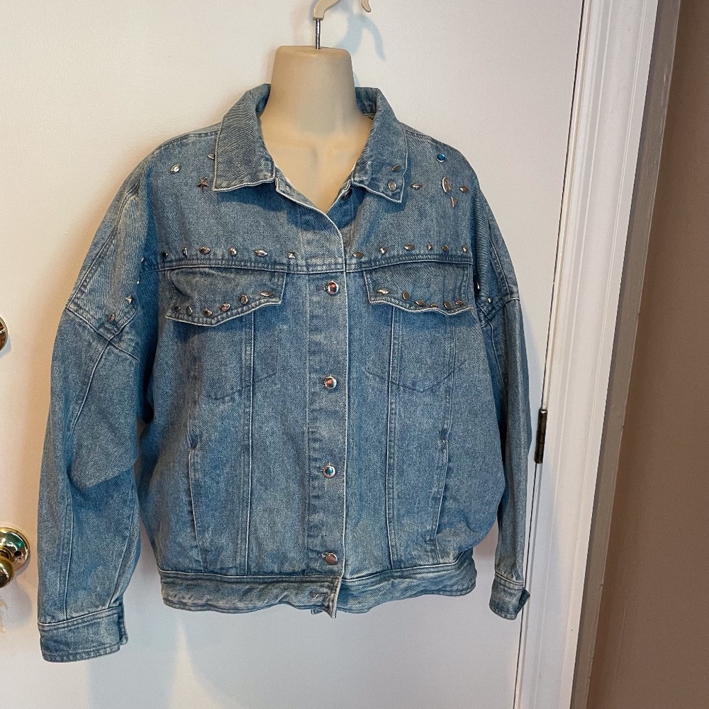 Vintage 1980's SB II by Bitterman jean jacket